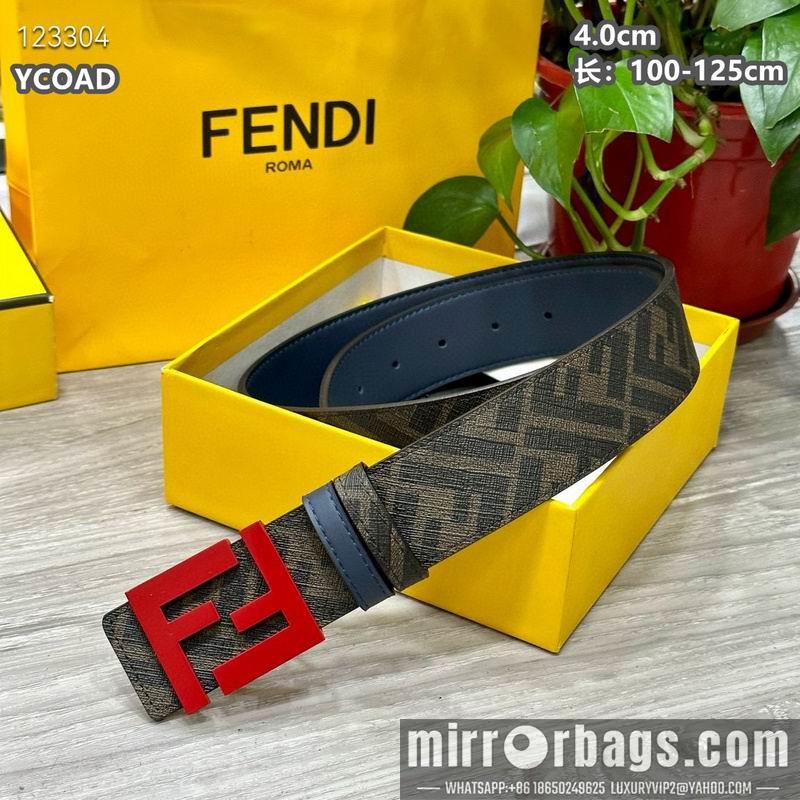 Fendi belt 40mmX100-125cm 8L76