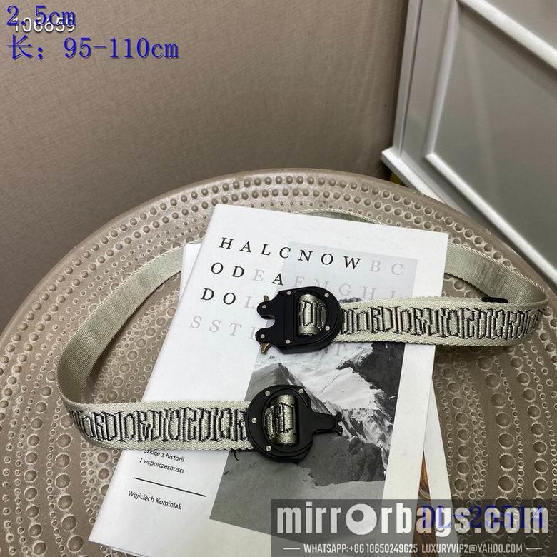 Dior Belt 25mmX95-110cm 8L02
