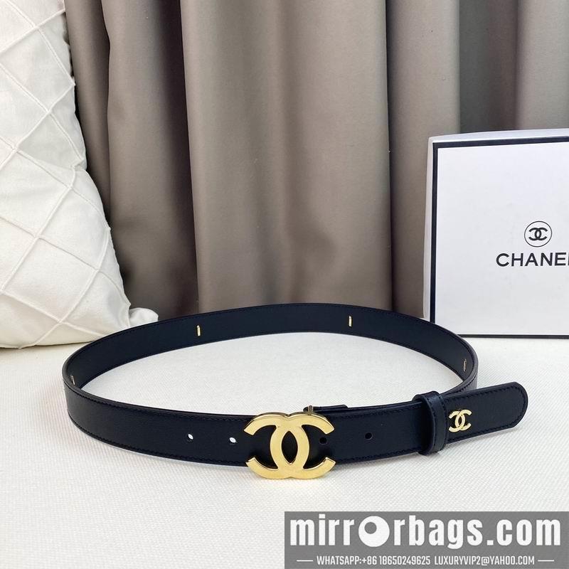 Chanel belt 30mmX90-115cm 7D08