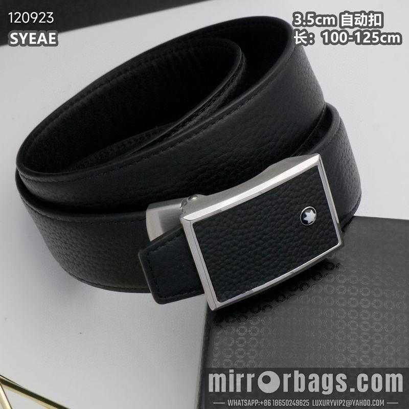 Montblanc belt 自动扣 35mmX100-125cm 8L072010