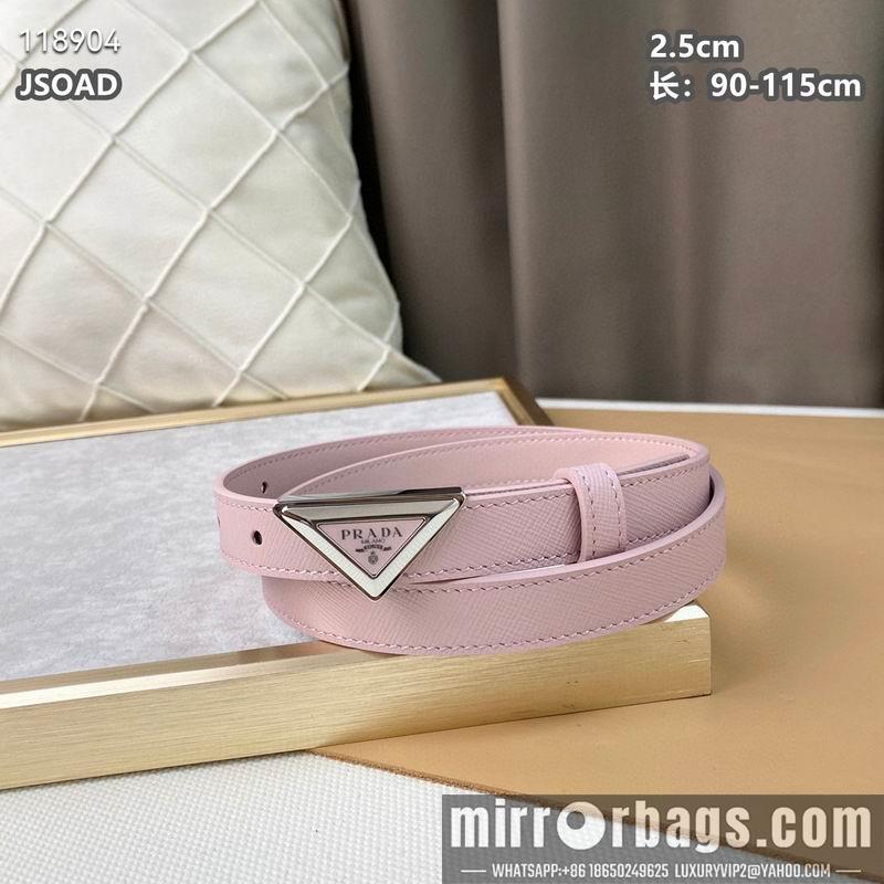 Prada belt 25mmX90-115cm 8L040801