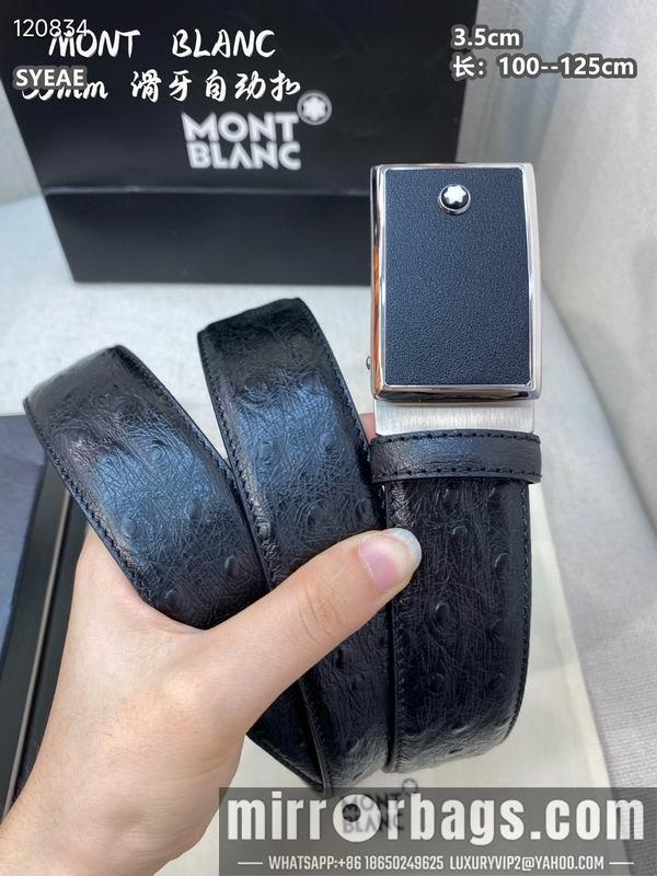 Montblanc belt 自动扣 35mmX100-125cm 8L072014