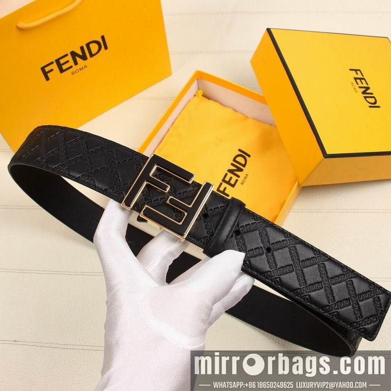 Fendi Belt 38mmX95-125cm 7D37