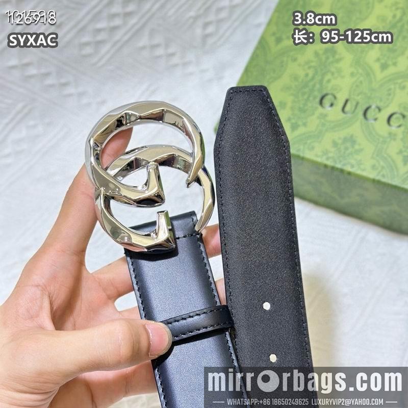 Gucci belt 38mmX95-125cm 8L38