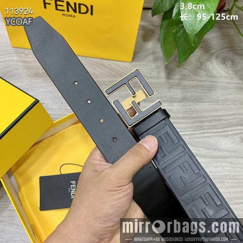 Fendi Belt 38mmX95-125cm 8L06