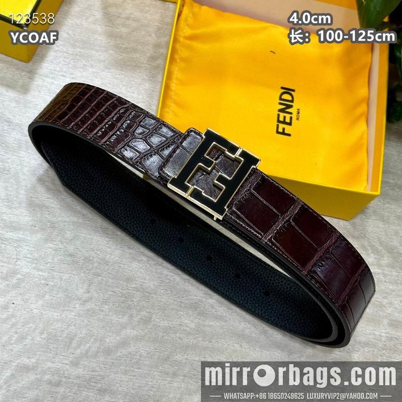 Fendi belt 40mmX100-125cm 8L31