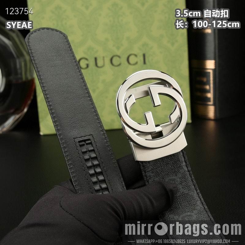 Gucci belt 35mmX100-125cm 8L56