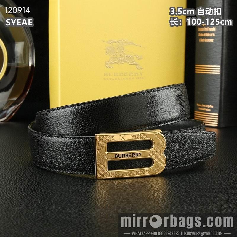 Burberry belt 35mmX100-125cm 8L88