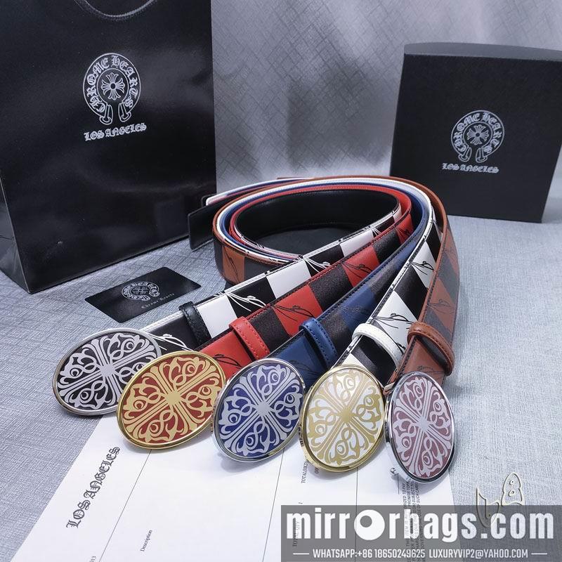 Chrome Hearts belt 38mmX80-125cm lb082004