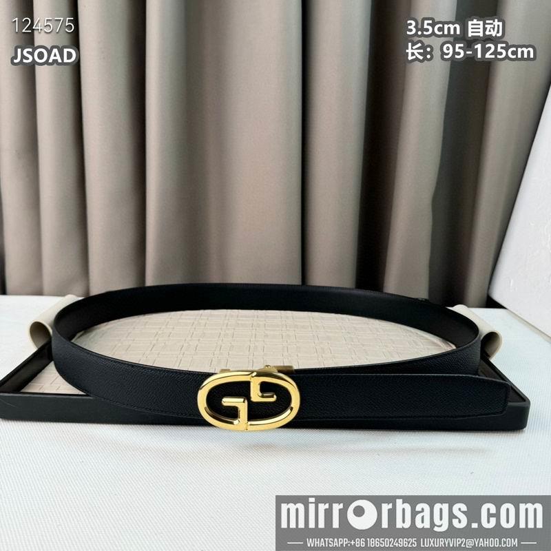 Gucci belt 35mmX95-125cm 8L16