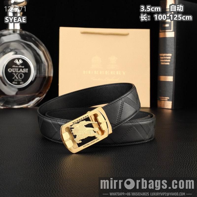 Burberry belt 35mmX100-125cm 8L73