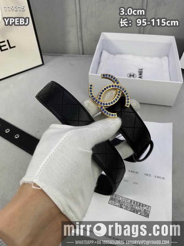 Chanel belt 30mmX95-115cm 8L040805