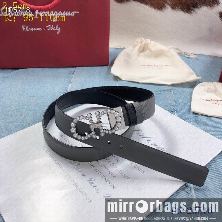 Ferragamo Belt 25mm 95-110cm 8L06