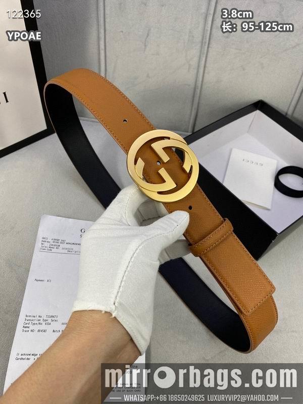 Gucci belt 38mmX95-125cm 8L22