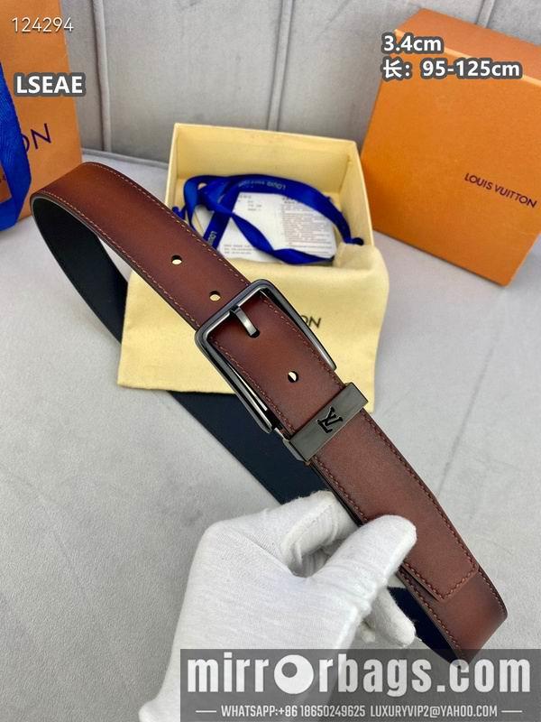 LV belt 34mmX95-125cm 8L27