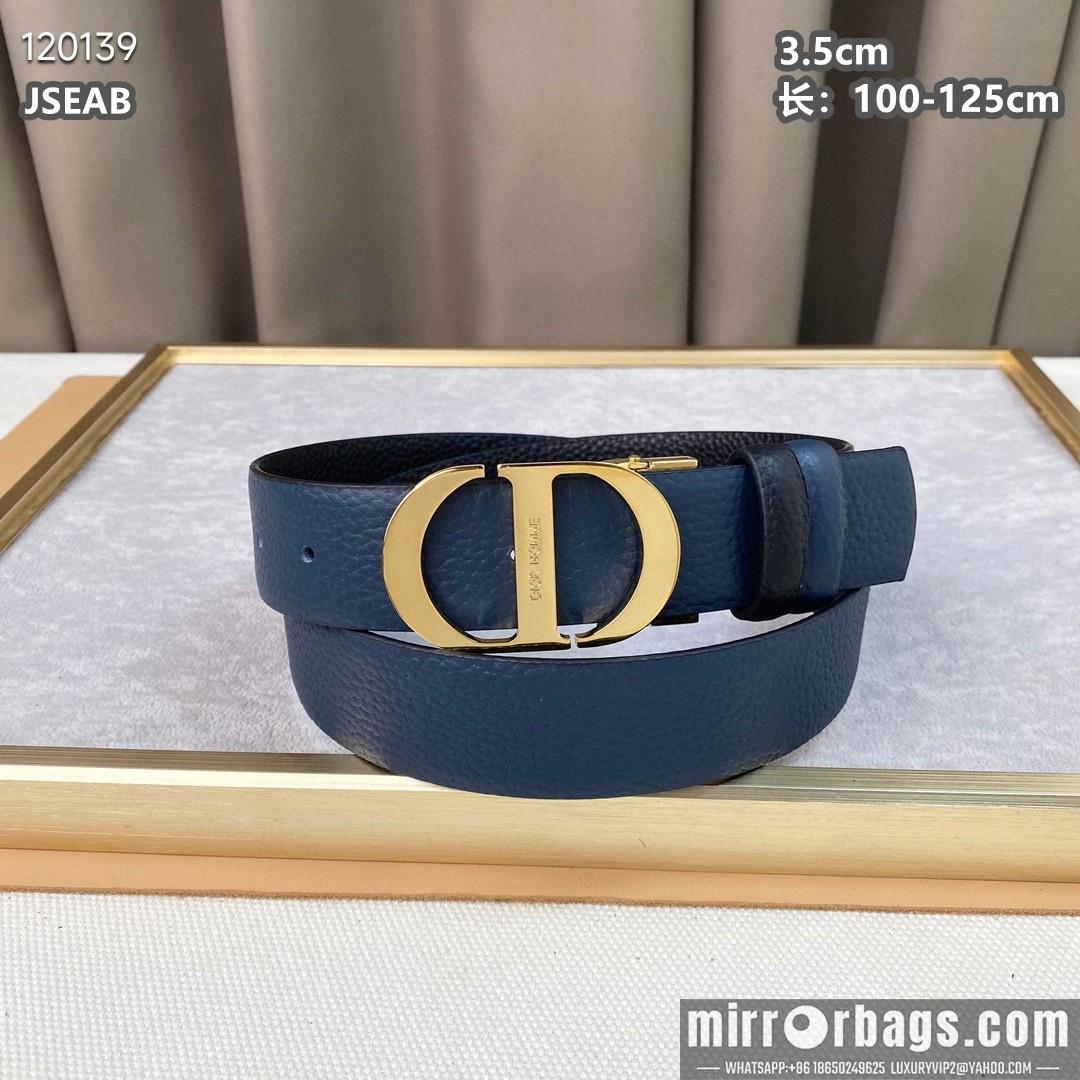 Dior belt 35mmX100-125cm 8L14