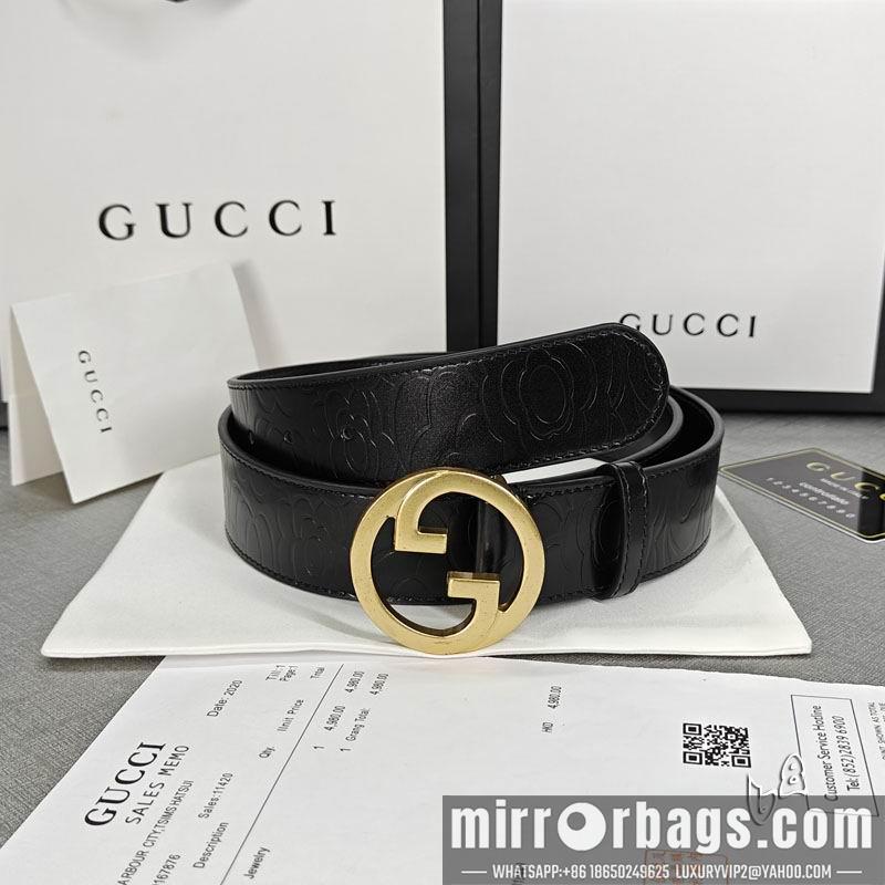 Gucci belt 38mmX90-125cm l091501
