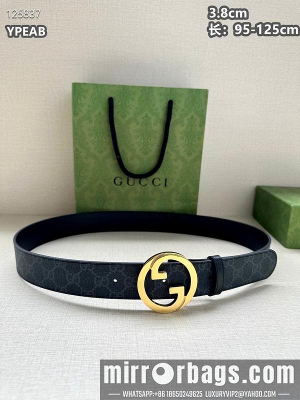 Gucci belt 38mmX95-125cm 8L08