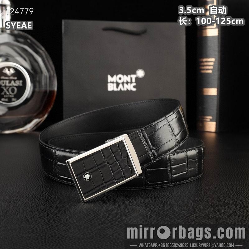 Montlanc belt 35mmX100-125cm 8L35
