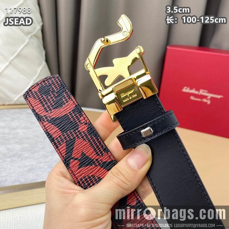 Ferragamo belt 35mmX100-125cm 8L08