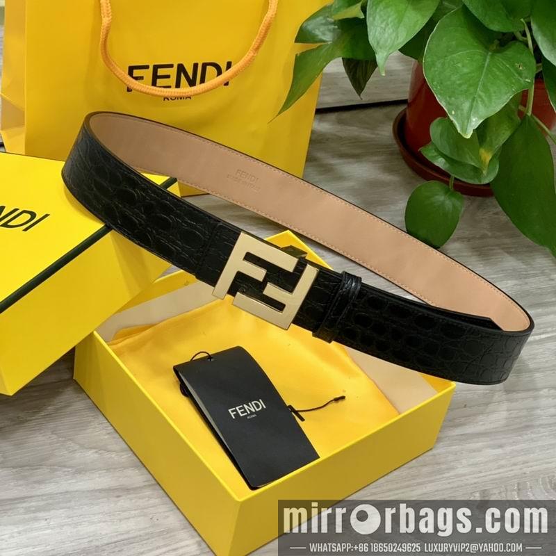Fendi belt 40mmX95-125cm 7D38