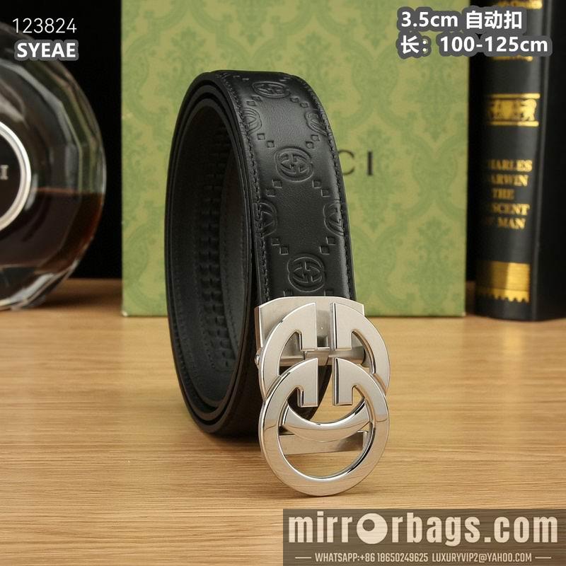 Gucci belt 35mmX100-125cm 8L44
