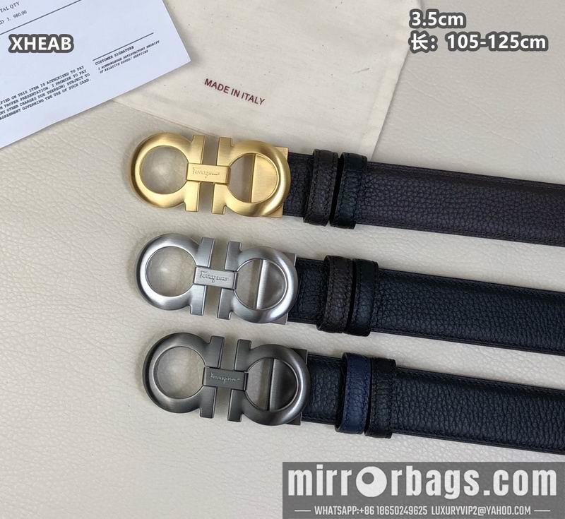 Ferragamo belt 35mmX105-125cm 8L126
