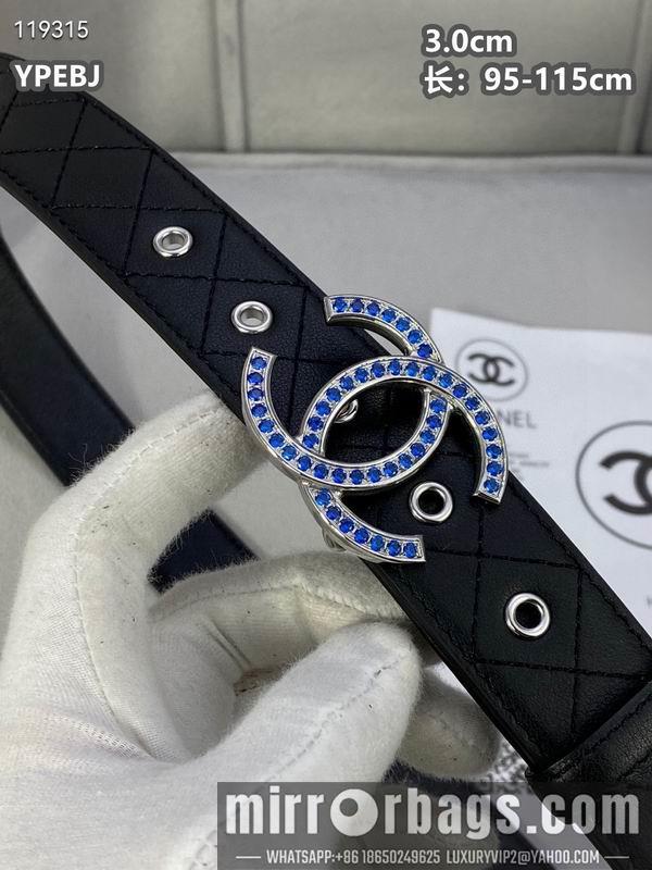 Chanel belt 30mmX95-115cm 8L040805