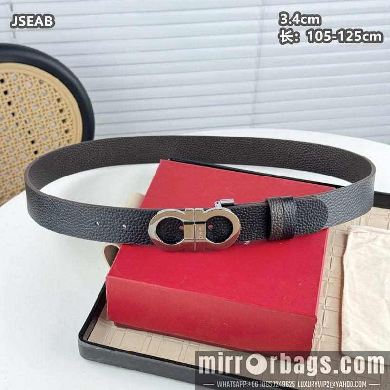 Ferragamo belt 34mmX105-125cm 8L10