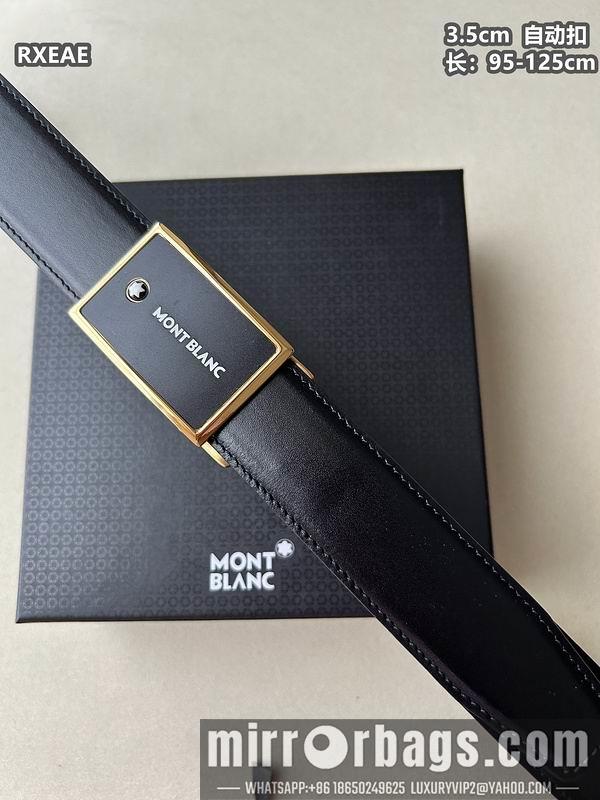 Montlanc belt 35mmX100-125cm 8L76