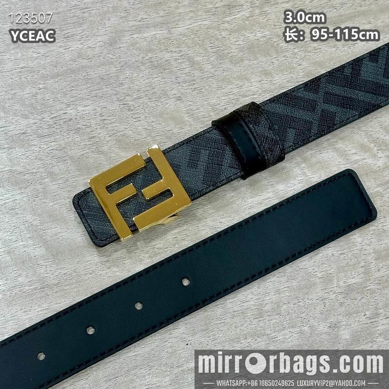 Fendi belt 30mmX95-115cm 8L20