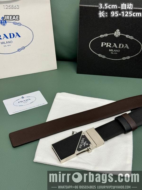 Prada belt 35mmX95-125cm 8L50