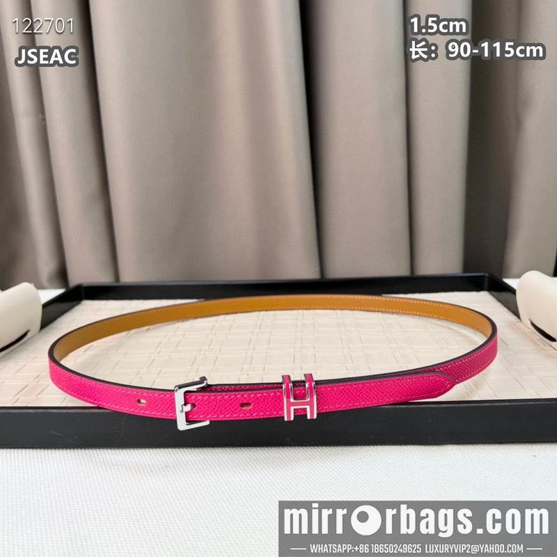 Hermes belt 15mmX90-115cm 8L04