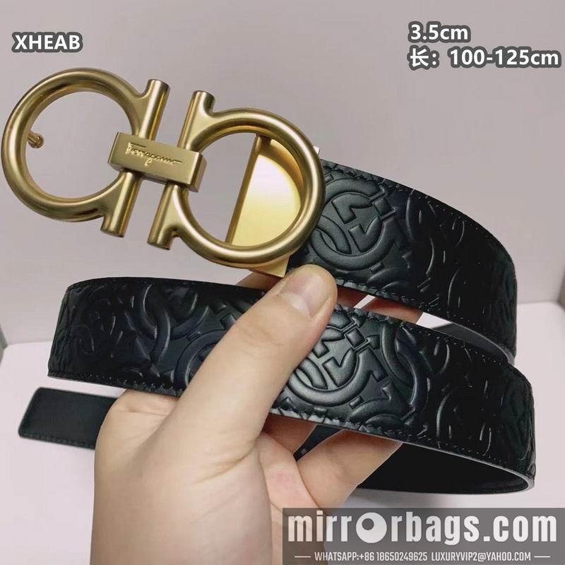 Ferragamo belt 35mmX100-125cm 8L149