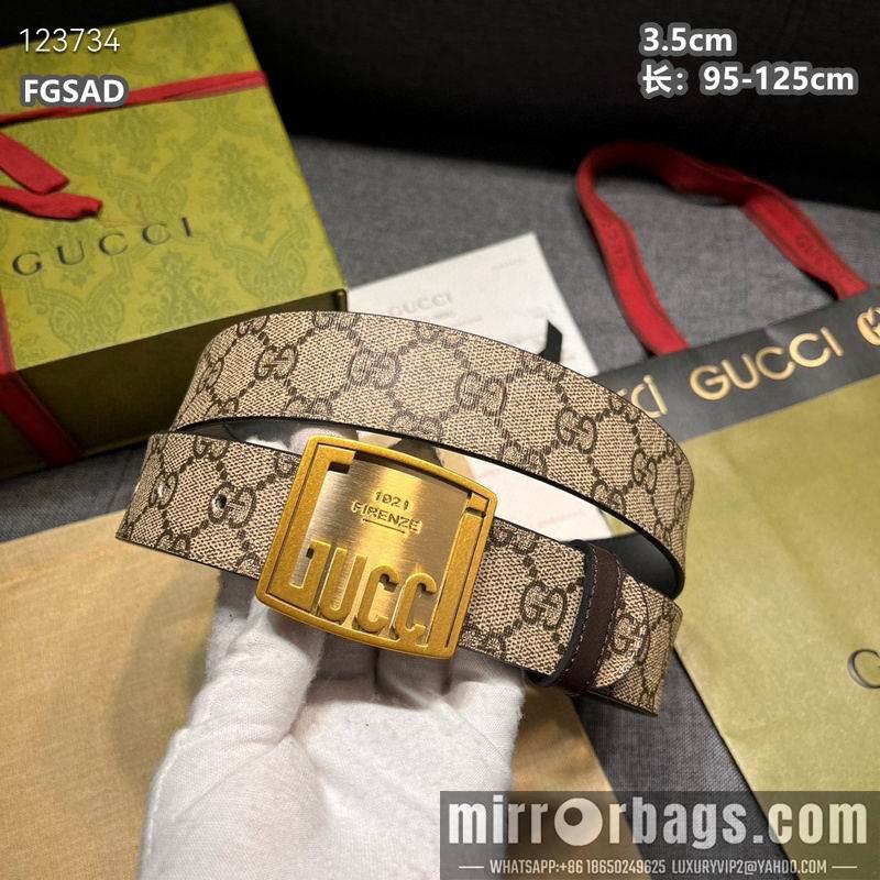 Gucci belt 35mmX95-125cm 8L06
