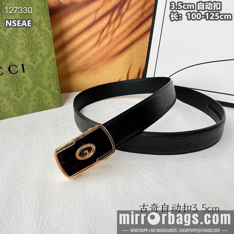 Gucci belt 35mmX100-125cm 8L77