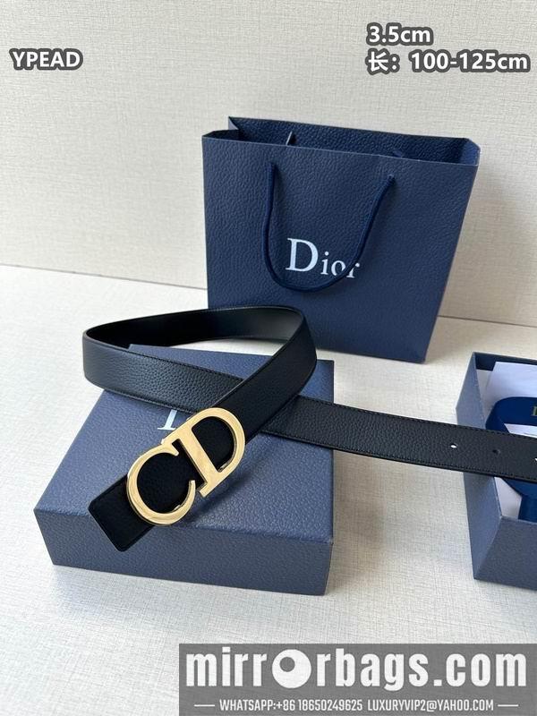 Dior belt 35mmX100-125cm 8L36