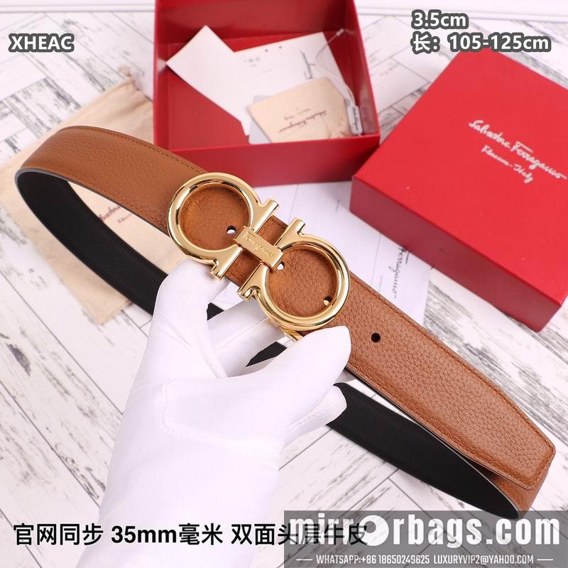 Ferragamo belt 35mmX105-125cm 8L134