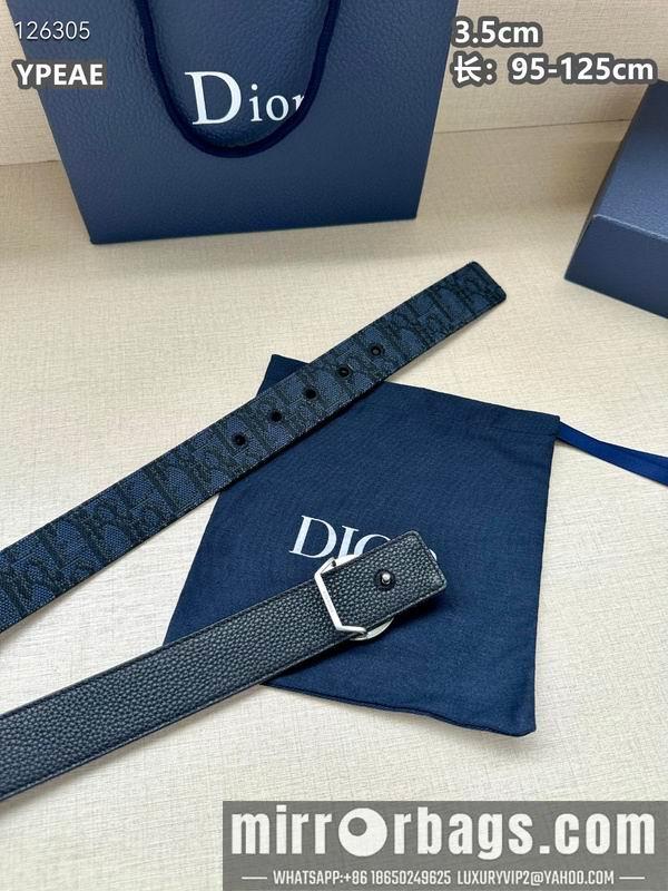 Dior belt 35mmX95-125cm 8L19