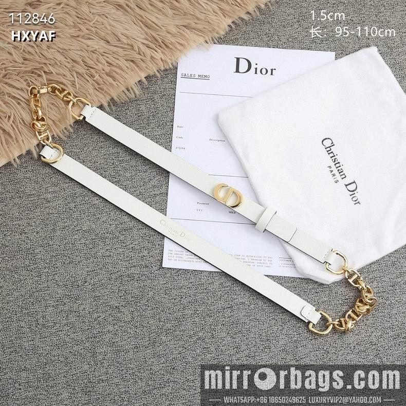 Dior belt 15mmX95-110cm 8L04