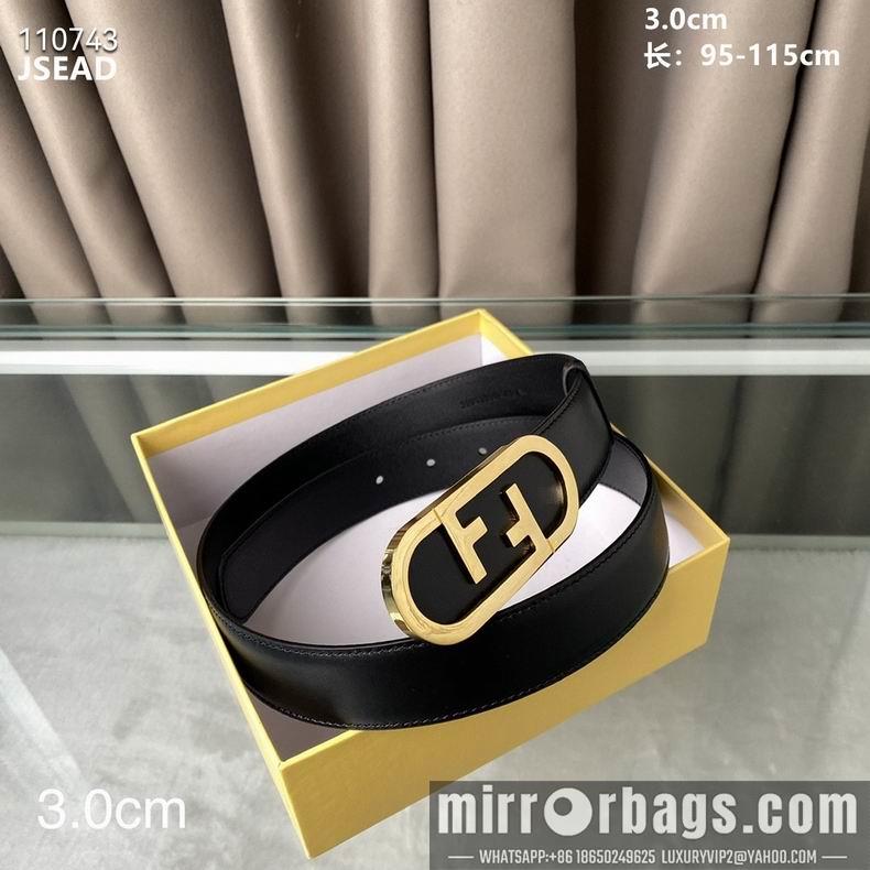 Fendi Belt 30mmX90-115cm 8L02