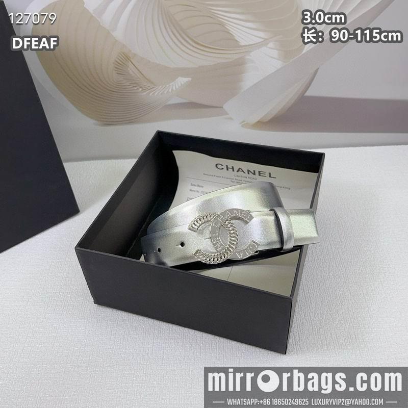 Chanel belt 30mmX90-115cm 8L39