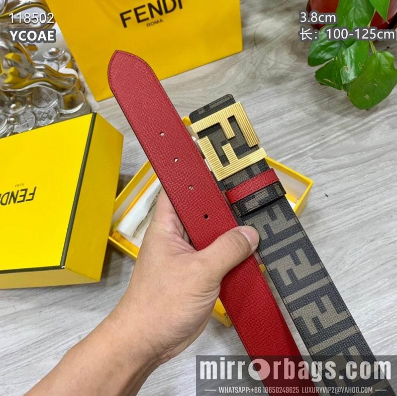 Fendi belt 38mmX100-125cm 8L01