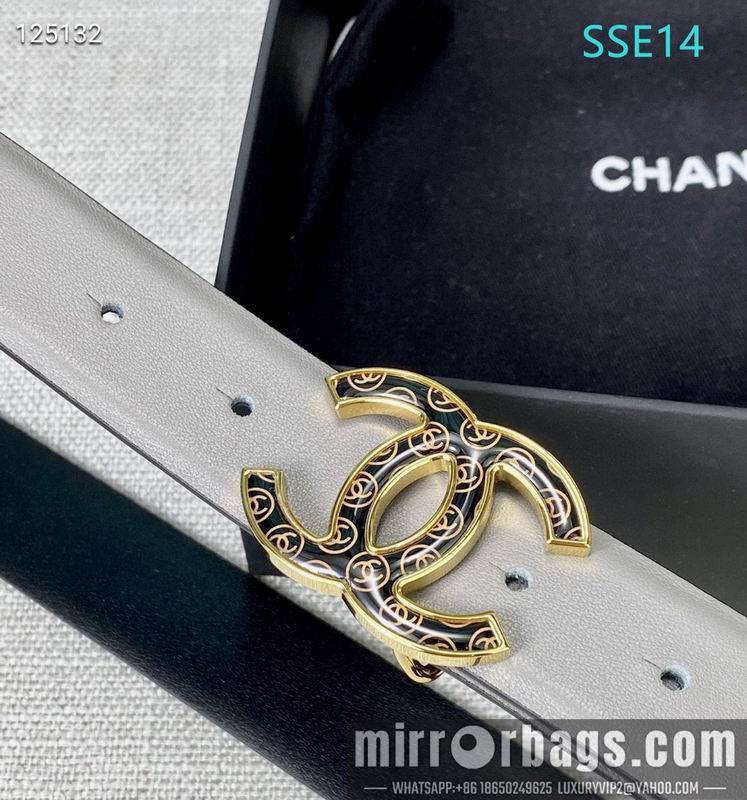 Chanel belt 30mmX95-125cm XH01
