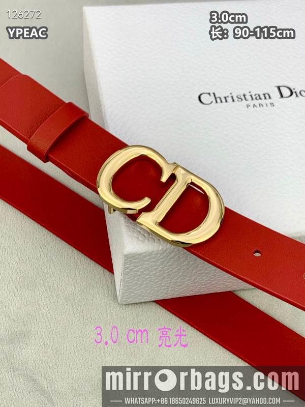 Dior belt 30mmX90-115cm 8L111004