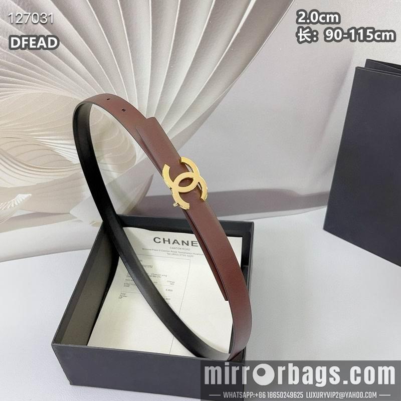 Chanel belt 20mmX90-115cm 8L11