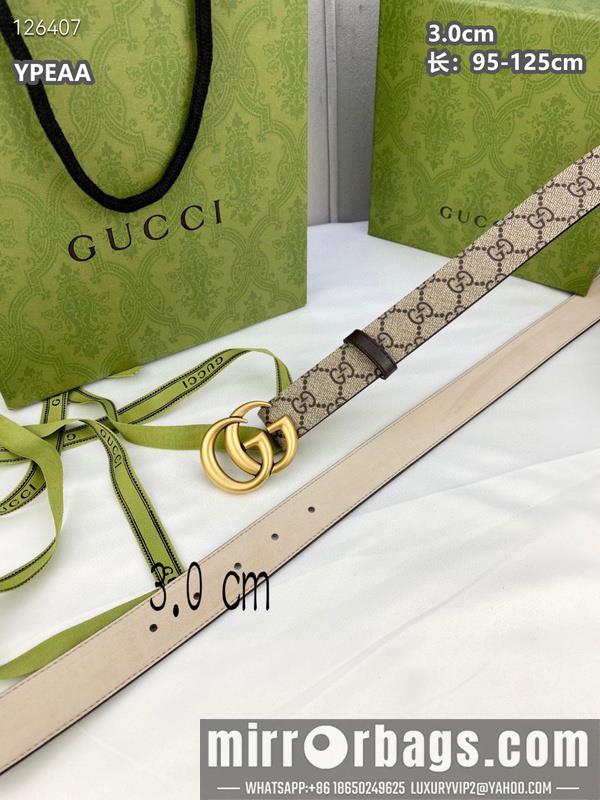 Gucci belt 30mmX95-125cm 8L20