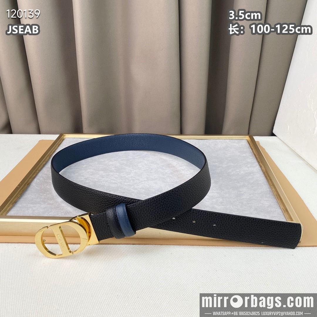 Dior belt 35mmX100-125cm 8L14