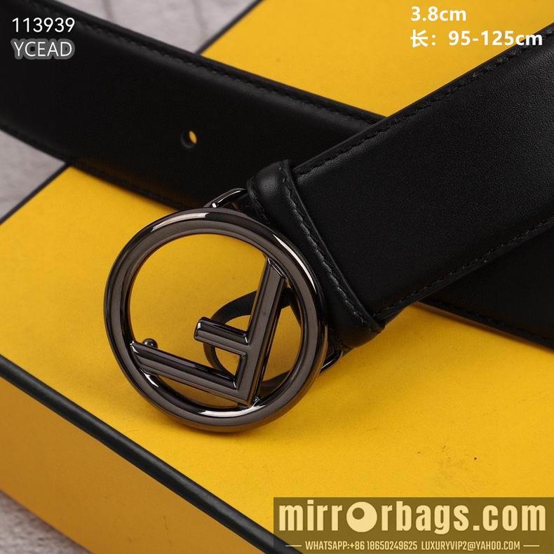 Fendi Belt 38mmX95-125cm 8L02