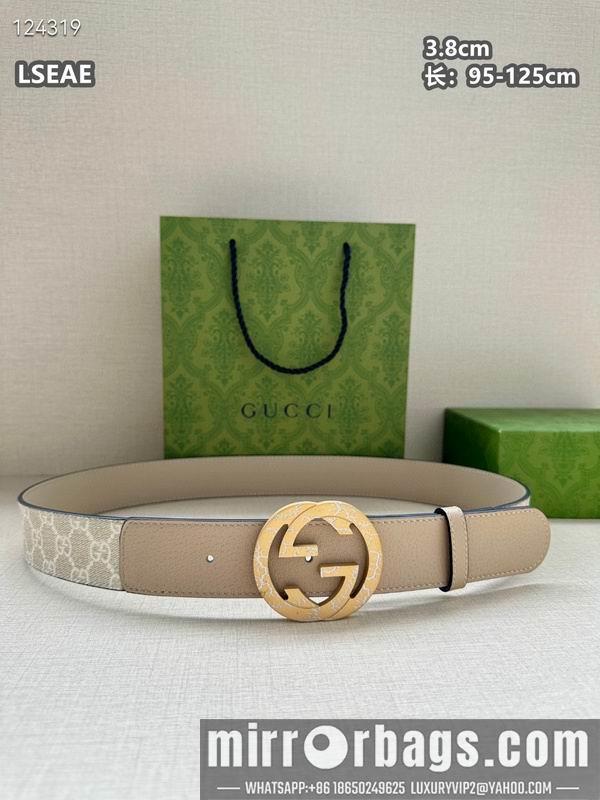 Gucci belt 38mmX95-125cm 8L03